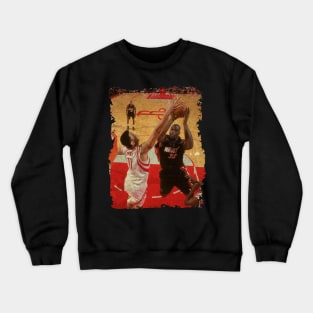 Yao Blocking Shaq Crewneck Sweatshirt